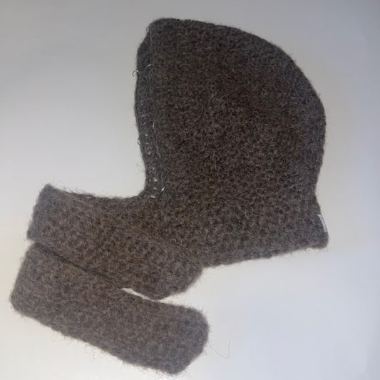 SOFT BROWN BLING BONNET